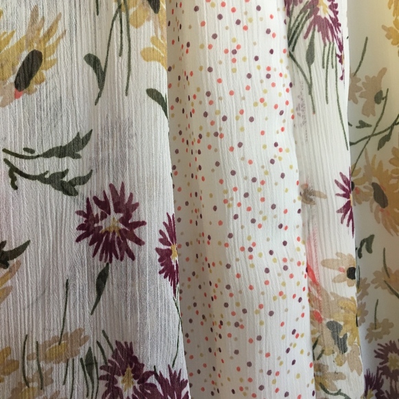 Jovovich Hawk Floral & Polka Dot Ruffle Hem Dress - Picture 6 of 6